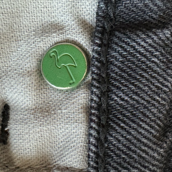 Free People x Sandrine Rose High Waist Flamingo Pocket Raw Hem Shorts Size 27 - Picture 11 of 13